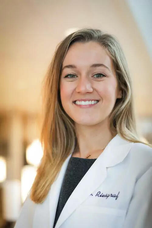 Professional headshot of Dr. Emily Riesgraf, a dentist in Fort Collins Colorado, Formerly of The Fort Collins Dentist